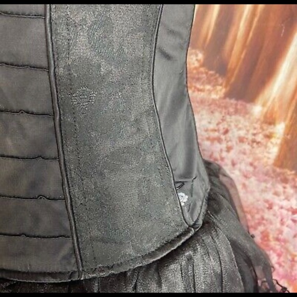 Tripp Nyc Brocade tutu Goth Ballerina Dress - Picture 10 of 16